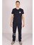 Lacivert 112 Acil Sağlık V Yaka Tişört Unisex 1