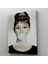 Audrey Hepburn Yeşil Kabarcık Sakızlı Dekoratif Kanvas Duvar TABLOSU-5108-2 1