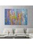 Yüksel Dokulu Soyut Yağlıboya Görünüm Dekoratif Kanvas Duvar TABLOSU-3570 2