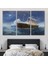 Titanik Gece Manzarası Duvar TABLOSU-1238 3