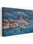Soçhi Limanı Rusya Yağlıboya Görünüm Dekoratif Kanvas Duvar TABLOSU-3604 1