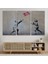 Banksy Stencil'in Top Oyunları Yok Isimli Eseri Kanvas TABLO-5006 3