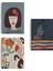 Çağdaş, Modern, Soyut Pastel 3 Lü Duvar Tabblo Seti-Ah-8 1