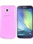 Samsung Galaxy A3 (A300) Kılıf Soft Silikon Şeffaf-Pembe Arka Kapak 1