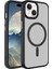 Iphone 15 Plus Kılıf Darbe Emici Mat Arka Yüzey Mıknastıslı Magsafe Şarj Pc Silikon Kapak 1