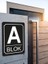 Apartman Site Bina Blok Yönlendirme Isim Tabelası Alüminyum Panel 2