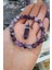 Ametist Doğal Taş Bileklik 8 mm Aa Kalite ( Kolye ) ( Yaşam Enerjisi ) 2