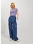 Normal Bel Normal Paça Geniş Fit Koyu Mavi Kadın Denim Pantolon Jxtokyo Asha Wıde Hw Jeans Yk Dnm 3