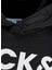 Baskılı Erkek Çocuk Siyah Sweatshırt Jjecorp Logo Sweat Hood Noos Jnr 3