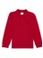 Kırmızı Erkek Çocuk Polo Yaka Uzun Kollu Sweatshirt TP01KIDSSK023 1