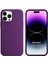 Apple iPhone 15 Pro Max Kılıf Liquid Lansman Silikon Mor 1