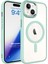 Apple iPhone 15 Kılıf Shadow Planet Açık Yeşil 1