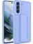 Samsung Galaxy S21 FE Kılıf Şık ve Stantlı QStand Premium Kapak 1