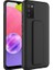 Samsung Galaxy A03S Kılıf Şık ve Stantlı QStand Premium Kapak 1