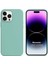 Apple iPhone 15 Pro Max Kılıf Liquid Lansman Silikon Su Yeşili 1