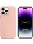 Apple iPhone 15 Pro Max Kılıf Liquid Lansman Silikon Kum Pembesi 1