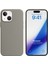 Apple iPhone 15 Kılıf Liquid Lansman Silikon Gri 1