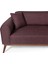 Perla Sofa Seneca Yataklı Kanepe Keten Bordo Kazayağı 5