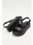 22981715 Siyah Kadın Sandalet 5