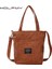 Açık Kahverengi Kadın Kanvas Omuzdan Askili Çanta Moda Kadife Büyük Kapasiteli Crossbody Çanta Kadın Rahat Ekose Düz Renk Çanta (Yurt Dışından) 3