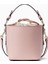 Siyah Flamingo Nakış Tasarım Güzel Pembe Kova Çantası Küçük Pu Deri Kadın Omuz Çantası Sevimli Kız Crossbody Çanta Günlük Çanta (Yurt Dışından) 4