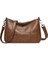Kahverengi Basit Moda Crossbody Omuz Çantası Kadın 2021 Yeni Yumuşak Pu Deri Çantalar ve Kadınlar Için Çanta Lüks Tasarımcı Messenger Çanta (Yurt Dışından) 1