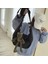 Bej Martı Pendan Japon Kadın Kanvas Çanta Kız Öğrenci Çanta Omuz Crossbody Çanta Moda Hip Hop Tüm Eşleşen Düz Renk Messenger Çanta (Yurt Dışından) 4