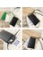 Siyah Kadın Mini Crossbody Çanta Pu Deri Omuz Çantası Eğilim Tasarımcı Telefon Çantası Bozuk Para Cüzdanı Cüzdan Siyah Beyaz Yeşil Messenger Çanta (Yurt Dışından) 3