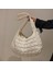 Sarı Eşkenar Dörtgen Kadın Saf Renk Pamuk Yastıklı Kapitone Büyük Omuz Çantası Çanta Tüy Aşağı Çanta Bayanlar Crossbody Çanta Alışveriş Çantaları Hobo (Yurt Dışından) 4