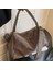 Gri Moda Yüksek Kapasiteli Kadın Patchwork Pu Crossbody Çanta Kadın Çanta Kadınlar Için Sahte Süet Omuz Çantası Tote Çanta Çanta (Yurt Dışından) 1