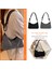 Şerit Moda Rhinestones Koltukaltı Çanta Kadın Köpüklü Zincir Crossbody Omuz Tote (Yurt Dışından) 5