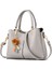 Gri Moda Püskül Çiçek Kolye Kadın Çanta Birçok Bölüm Crossbody Omuz Çantası Bayanlar Bolsa Kadın Messenger Tote Çanta (Yurt Dışından) 1