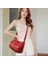 Kırmızı Kadın Çantası Omuz Çantası Yüksek Kaliteli Yeni Moda Pu Deri Çanta Tote Çanta Kadın Postacı Çantası Kadın Omuz Vintage Çanta (Yurt Dışından) 3