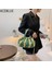 Haki Yılan Derisi Desen Omuz Çantası Lüks Kadın Kaliteli Deri Tote Çanta Bayan Yılan Baskı Pileli Crossbody Çanta Ana Kesesi (Yurt Dışından) 3