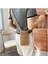 Bej Kadın Moda Küçük Crossbody Telefon Çantası Düz Renk Hollow-Out Dokuma Tığ Hafif Örgülü Omuz Çantası (Yurt Dışından) 5