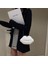 Beyaz Moda Mini Trendy Tüm Maç Kadın Çantası Lüks Tasarımcı Fermuar Kadın Omuz Çantası Dudak Şekli Debriyaj Moda Pvc Messenger Çanta (Yurt Dışından) 3