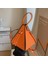 Siyah Ünlü Marka Katlanabilir Piramit Çanta Kadın Lüks Tasarımcı El Çantası Bayanlar Kadınlar Için Crossbody Çanta Üçgen Şeker Renk Tote (Yurt Dışından) 5