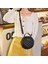 Siyah Kadın Kore Niş Tek Omuz Askılı Çanta Moda Lingge Crossbody Küçük Yuvarlak Kılıf Yeni Handhag (Yurt Dışından) 3