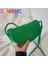 Gül Kırmızı Çanta Şeker Renk Kadın Küçük Pu Deri Eyer Çantası Tasarımcı Lüks Omuz Çantaları 2022 Sevimli Örgü Kayış Bayan Crossbody Çanta Trend Yeni (Yurt Dışından) 2