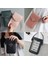 Derin Gri Telefon Cüzdan Şeffaf Dokunmatik Ekran Cep Telefonu Çantası Kılıfı Kadın Telefonu Çanta Messenger Çanta Küçük Flap Çanta Mini Omuz Çantası (Yurt Dışından) 3