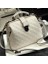 Beyaz Retro Doktor Çantası Moda Büyük Kapasiteli Messenger Çanta Bayan Omuz Çantası Fırçalama Pu Deri Çanta Iki Yeni Stil ZF10021 (Yurt Dışından) 1