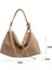 Siyah Kadın Çantaları Marka Çanta Kaliteli Büyük Kapasiteli Omuz Çantaları Moda Bağbozumu Kadın Tote Yumuşak Pu Deri Crossbody Messenger (Yurt Dışından) 5