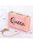 Pembe Bir Kişiselleştirilmiş Akrilik Debriyaj Pembe Akşam Debriyaj Klasik Bayan Crossbody Omuz Çantaları Kadın Cüzdan Cüzdanlar ve Çantalar Çanta (Yurt Dışından) 5