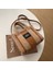 Açık Kahverengi Retro Omuz Çantası Kadın Polar Crossbody Çanta Sahte Süet Tasarımcı Moda Ekleme Sokak Kullanımı Kış Çantası Bayan Kız 2023 (Yurt Dışından) 1