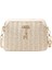 Bej Retro Klasik Omuzdan Askili Çanta Kullanımlık Boho Plaj Crossbody Hasır Örgü Omuz Çantası Kabuk Zip Çanta Kadın Malzemeleri Için (Yurt Dışından) 5
