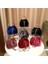Siyah Lüks Kapitone Kadife Çanta Kadın Moda Kadife Omuz Çantası Metal Püskül Zincir Crossbody Çanta Kafes Kristal Kova Kılıfı (Yurt Dışından) 4