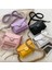 Sarı 5 Renkler Kadın Kızlar Küçük Crossbody Çanta Yeni Moda Düz Renk Pu Deri Omuz Çantası Örgülü Kayış ile 20 x 6.5 x 14 cm (Yurt Dışından) 2