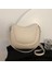 Bej Basit Beyaz Yumuşak Deri Omuz Çantaları Kadınlar Için Tasarımcı Crossbody Çanta Moda Hobos Ana Kesesi Marka Vintage Çanta Bayanlar (Yurt Dışından) 1