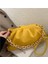 Sarı Örgü Bulutlar Çanta Kadın Çantası Pu Deri Moda Kalın Zincir Omuz Çantası Kadınlar Için Trendy Crossbody Çanta 2023 Bolsa Feminina (Yurt Dışından) 1