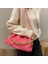 Sarı Örgü Bulutlar Çanta Kadın Çantası Pu Deri Moda Kalın Zincir Omuz Çantası Kadınlar Için Trendy Crossbody Çanta 2023 Bolsa Feminina (Yurt Dışından) 3